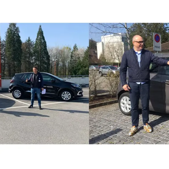 Garage stellt mehrere Fahrzeuge für Pflege- und Hilfsorganisationen zur Verfügung